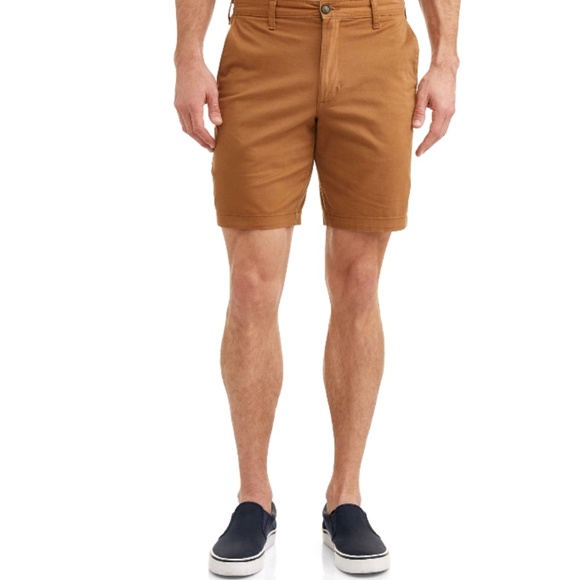 2/$25  MEN SIZE 46 FLAT FRONT STRETCH SHORT - Picture 4 of 6